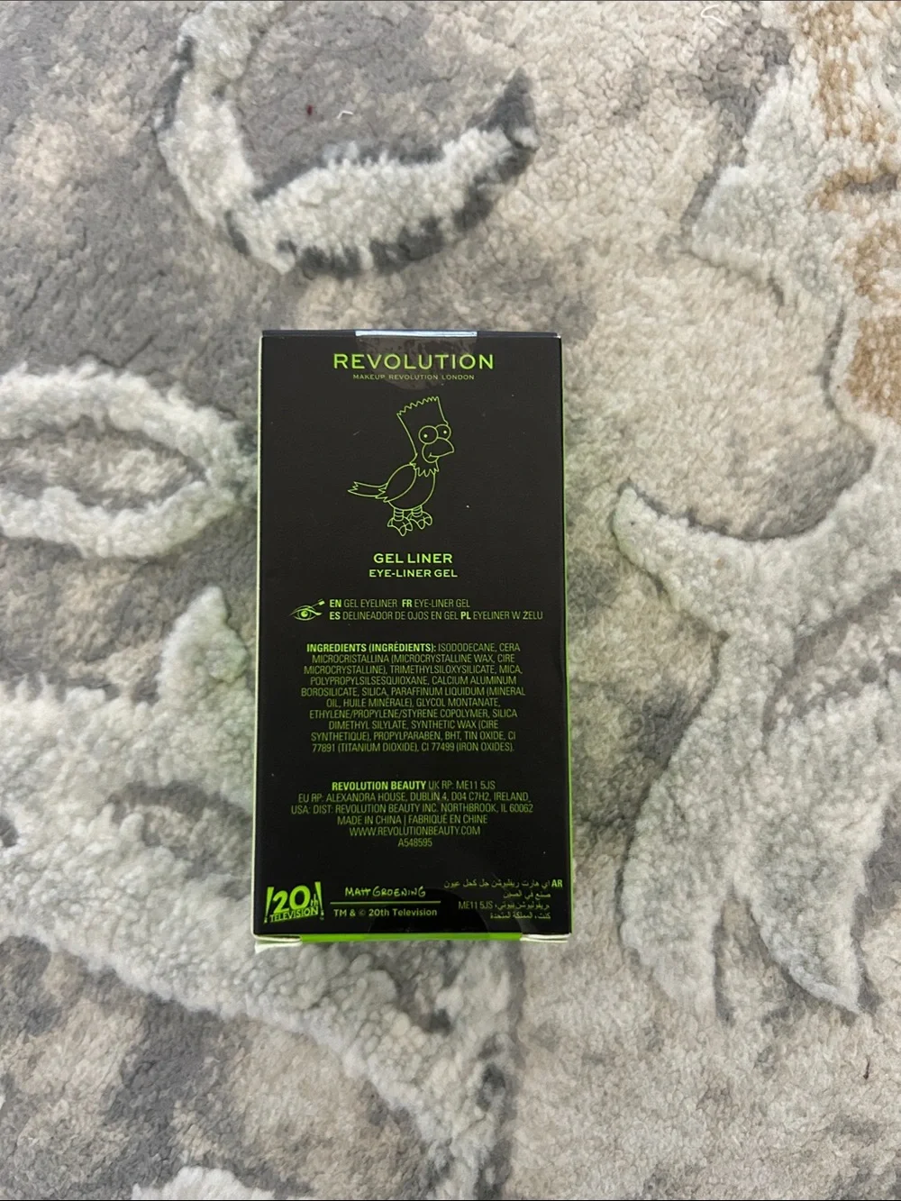 Revolution The Simpsons Treehouse of Horror Black Gel Liner